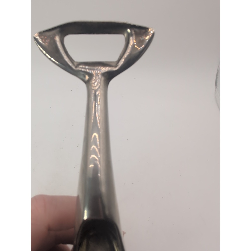 Vintage Metal dolphin bottle opener Silver Plated Zinc By Zeller Cottagecore - Picture 4 of 7